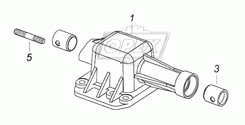 142.1702208 Опора рычага переключения передач